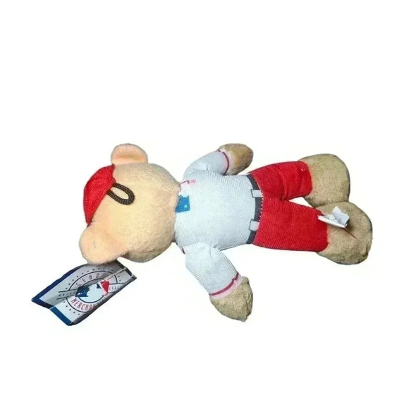 Good Stuff MLB Plush Boston LA Angels Teddy Bear Stuffed Animal 8" 2016 New - Picture 5 of 7